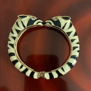 Kissing Zebra Bracelet